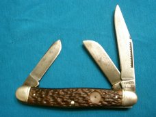 VINTAGE BOKER 8573 TREE BRAND STOCKMAN FOLDING PEN JACK POCKET KNIFE KNIVES OLD VINTAGE BOKER 8573 TREE BRAND STOCKMAN FOLDING PEN JACK POCKET KNIFE KNIVES OLD