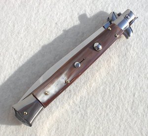 FRANK BELTRAME 11" BRAZILIAN HORN ITALIAN STILETTO