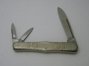 Unbranded Aluminum Nazi Whittler Knife 