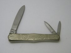 Unbranded Aluminum Nazi Whittler Knife Unbranded Aluminum Nazi Whittler Knife