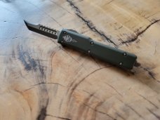 Microtech Signature Hellhound UTX-70 OD-Green Apocalyptic