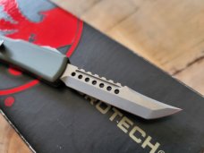 Microtech Signature Hellhound UTX-70 OD-Green Apocalyptic