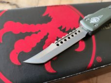 Microtech Signature Hellhound UTX-70 OD-Green Apocalyptic