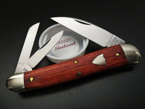 Great Eastern Cutlery #38 English Splitback Whittler Bloodwood GEC 380321