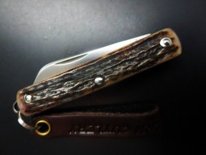 Great Eastern Cutlery PPP #05 Keychain Knife Sambar Stag GEC 053121
