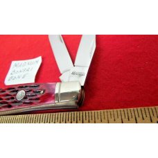 MAGNUM BONSAI TREE BRAND DIVISION OF BOKER RED JIGGED BONE MINI TRAPPER UNUSED MAGNUM BONSAI TREE BRAND DIVISION OF BOKER RED JIGGED BONE MINI TRAPPER UNUSED