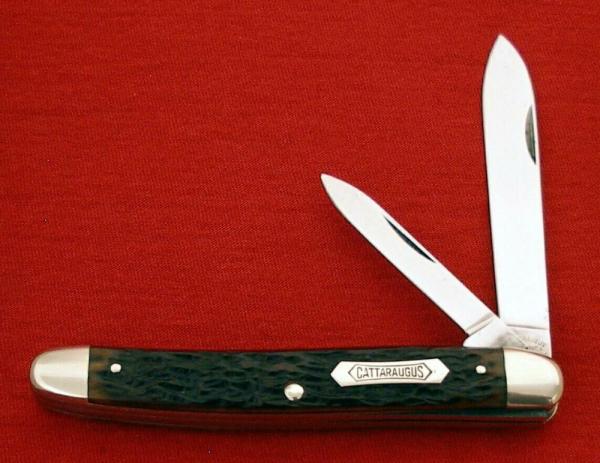 CATTARAUGUS CUTLERY CO LITTLE VALLEY NY 22389 Old Bone SLIM JACK Knife 1886/1963 CATTARAUGUS CUTLERY CO LITTLE VALLEY NY 22389 Old Bone SLIM JACK Knife 1886/1963