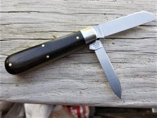 GREAT EASTERN TIDIOUTE CUTLERY USA #86 MACASSAR EBONY ANGUS JACK KNIFE NIT GREAT EASTERN TIDIOUTE CUTLERY USA #86 MACASSAR EBONY ANGUS JACK KNIFE NIT