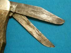 VINTAGE SCHRADE WALDEN 225H USA FOLDING HUNTER HUNTING SKINNING SURVIVAL POCKET KNIFE KNIVES OLD