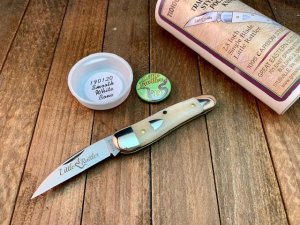 Great Eastern Cutlery Tidioute 19 Pattern Little Rattler Smooth White Bone