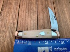 Great Eastern Cutlery Tidioute 19 Pattern Little Rattler Smooth White Bone Great Eastern Cutlery Tidioute 19 Pattern Little Rattler Smooth White Bone