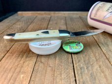Great Eastern Cutlery Tidioute 19 Pattern Little Rattler Smooth White Bone Great Eastern Cutlery Tidioute 19 Pattern Little Rattler Smooth White Bone