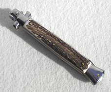 NEW 11" FRANK BELTRAME GENUINE EUROPEAN STAG ITALIAN STILETTO KRISS BLADE