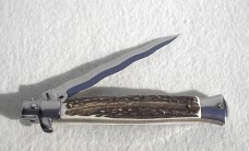 NEW 11" FRANK BELTRAME GENUINE EUROPEAN STAG ITALIAN STILETTO KRISS BLADE