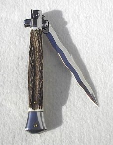 NEW 11" FRANK BELTRAME GENUINE EUROPEAN STAG ITALIAN STILETTO KRISS BLADE