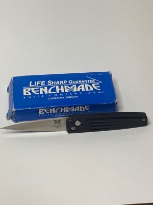 Benchmade #1000 Spike Auto/Plain Edge NEW