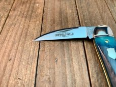Great Eastern Cutlery Northfield 19 Little Rattler Blue Teal Natural Bone Great Eastern Cutlery Northfield 19 Little Rattler Blue Teal Natural Bone