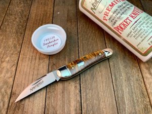 Great Eastern Cutlery Northfield 19 Little Rattler Snakeskin Acrylic, Gorgeous!