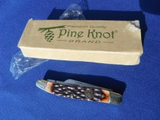 NOS/NIB Pine Knot Brand Stockman Pocket Knife Brown Jigged Bone. New in Box NOS/NIB Pine Knot Brand Stockman Pocket Knife Brown Jigged Bone. New in Box