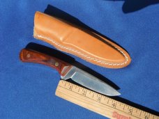 Rare WESTERN USA W83 hunting knife With leather sheath. wood handle. Skinning/Hunting/Camping knife Rare WESTERN USA W83 hunting knife With leather sheath. wood handle. Skinning/Hunting/Camping knife