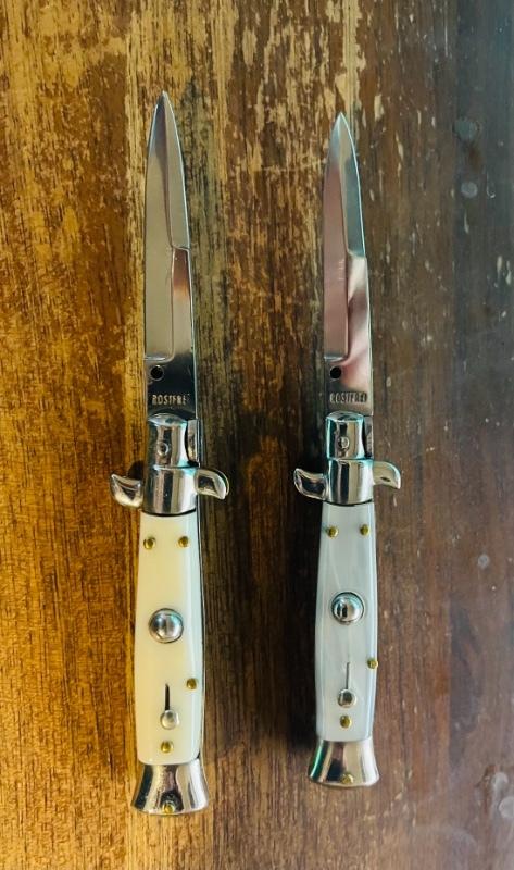 Two Oreste Dibon Knives Two Oreste Dibon Knives