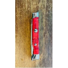 Red Slant Bolster with Indiana Stamp Red Slant Bolster with Indiana Stamp