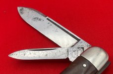 Vintage CRUCIBLE KNIFE CO NEW YORK 2-Blade Easy Open Jack Pocket Knife c.1921-1932 Sold Comp Vintage CRUCIBLE KNIFE CO NEW YORK 2-Blade Easy Open Jack Pocket Knife c.1921-1932 Sold Comp