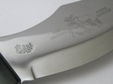 Queen Steel USA No 399 Moose Skinner Micarta Fixed Blade Sheath Knife Queen Steel USA No 399 Moose Skinner Micarta Fixed Blade Sheath Knife