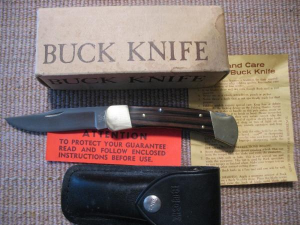 BUCK MODEL 110 2 DOT CIRCA 78/80 4TH VERSION TYPE 2A NIB BUCK MODEL 110 2 DOT CIRCA 78/80 4TH VERSION TYPE 2A NIB
