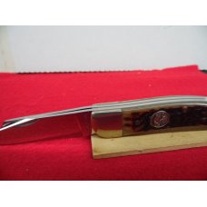 KABAR BONE JACK KNIFE WITH MAN FIGHTS BEAR SHIELD UNUSED VERY HARD TO FIND WJK - 91 KABAR BONE JACK KNIFE WITH MAN FIGHTS BEAR SHIELD UNUSED VERY HARD TO FIND WJK - 91