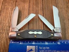 Queen City Cutler Large Congress Black Saw-cut Bone Queen City Cutler Large Congress Black Saw-cut Bone