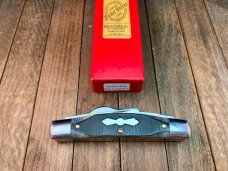 Queen City Cutler Large Congress Black Saw-cut Bone Queen City Cutler Large Congress Black Saw-cut Bone