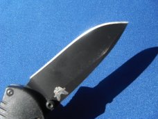 Discontinued Benchmade USA 585 Mini Barrage Spring Assist Stainless Steel 154cm. Box Osborne Design Discontinued Benchmade USA 585 Mini Barrage Spring Assist Stainless Steel 154cm. Box Osborne Design