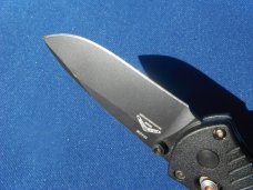 Discontinued Benchmade USA 585 Mini Barrage Spring Assist Stainless Steel 154cm. Box Osborne Design Discontinued Benchmade USA 585 Mini Barrage Spring Assist Stainless Steel 154cm. Box Osborne Design
