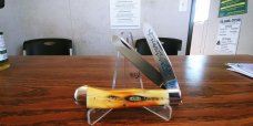 1977 CASE 5254 STAG BLUE SCROLL TRAPPER AAAA++++ 1977 CASE 5254 STAG BLUE SCROLL TRAPPER AAAA++++