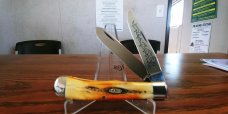 1977 CASE 5254 STAG BLUE SCROLL TRAPPER AAAA++++ 1977 CASE 5254 STAG BLUE SCROLL TRAPPER AAAA++++