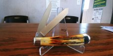 1977 CASE 5254 STAG BLUE SCROLL TRAPPER AAAA++++ 1977 CASE 5254 STAG BLUE SCROLL TRAPPER AAAA++++