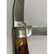 NEW REMINGTON R1178 "MINI-TRAPPER" BULLET KNIFE. 1991 NEW REMINGTON R1178 "MINI-TRAPPER" BULLET KNIFE. 1991