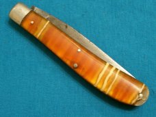 VINTAGE REMINGTON R305 CANDY STRIPE BAREHEAD TOOTHPICK JACK FOLDING POCKET KNIFE KNIVES OLD VINTAGE REMINGTON R305 CANDY STRIPE BAREHEAD TOOTHPICK JACK FOLDING POCKET KNIFE KNIVES OLD
