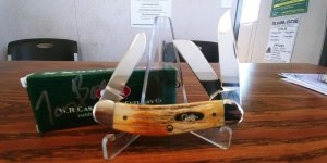 2008 CASE TB5339 STAG SOWBELLY  AAAA++++ TONY BOSE SIGNED BOX!!!