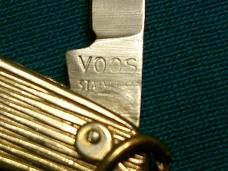 VINTAGE USA VOOS STAINLESS HAYWARD FOLDING POCKET WATCH FOB RAILROAD KNIFE KNIVES OLD VINTAGE USA VOOS STAINLESS HAYWARD FOLDING POCKET WATCH FOB RAILROAD KNIFE KNIVES OLD