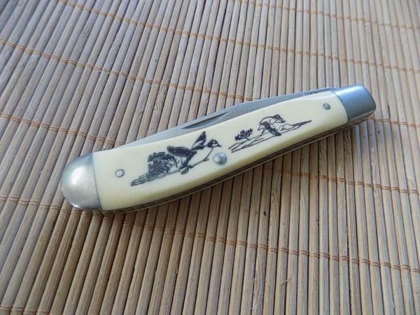 Mint Never Used Schrade + USA SC503 Liner Lock Knife