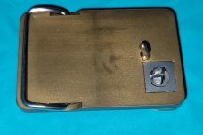 Vintage Gerber Touche' Belt Buckle Knife Scrimshaw 2 Bucks Mountain Scene Vintage Gerber Touche' Belt Buckle Knife Scrimshaw 2 Bucks Mountain Scene