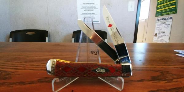 2020 CASE 6254 RED RATTLESNAKE WITH TIN