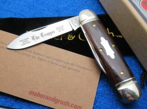Maher & Grosh #120 Trapper Knife. Made by Great Eastern Cutlery. ..............................(884)