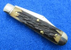Great Eastern Cutlery, Northfield 3 inch Sleeveboard Jack Knife. GEC 141218 Sambar Stag. .....(142) Great Eastern Cutlery, Northfield 3 inch Sleeveboard Jack Knife. GEC 141218 Sambar Stag. .....(142)