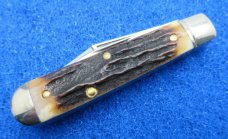 Great Eastern Cutlery, Northfield 3 inch Sleeveboard Jack Knife. GEC 141218 Sambar Stag. .....(142) Great Eastern Cutlery, Northfield 3 inch Sleeveboard Jack Knife. GEC 141218 Sambar Stag. .....(142)