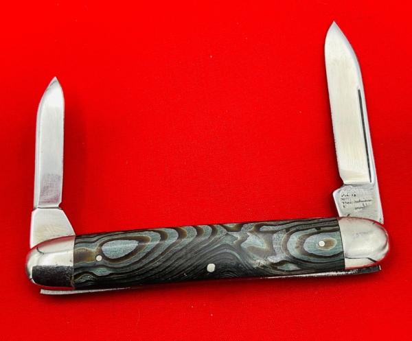 Vintage AERIAL CUT CO MARINETTE WISC Equal End Senator Pen c.1912-1944 Green/Black Celluloid MINT Vintage AERIAL CUT CO MARINETTE WISC Equal End Senator Pen c.1912-1944 Green/Black Celluloid MINT