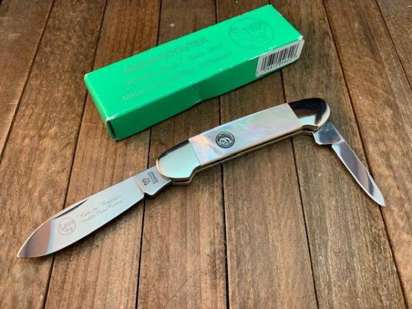 Hen and Rooster By Bertram Cutlery Solingen Germany Pearl Canoe Hen and Rooster By Bertram Cutlery Solingen Germany Pearl Canoe