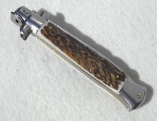 NEW FRANK BELTRAME 9" GENUINE EUROPEAN STAG ITALIAN STILETTO
